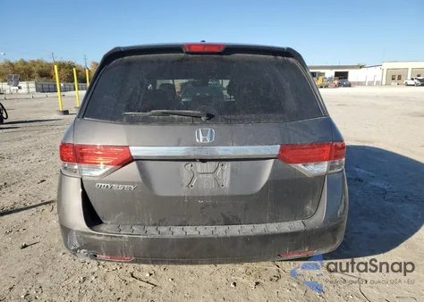 2014 Honda Odyssey Exl from USA, damaged, VIN 5FNRL5H67EB093855